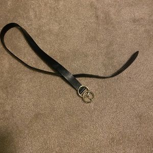 Belt With Gold Hook
